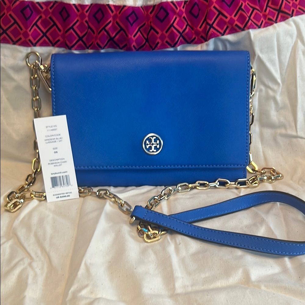 Tory Burch Robinson Chain Wallet - NWT
